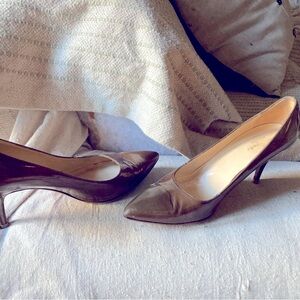 Kate Spade Taupe to Milk Chocolate Brown Heels 8.5 3” Heel